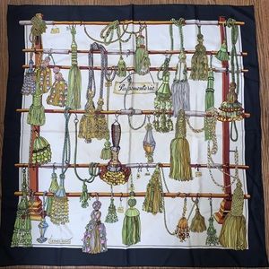 Hermès Passementerie Vintage Silk Scarf